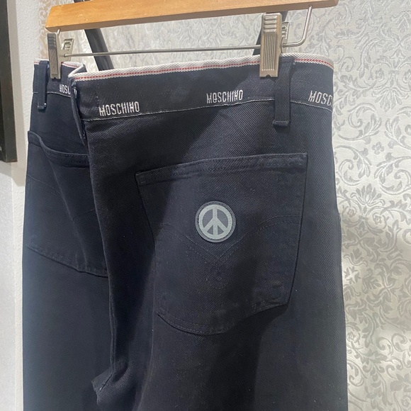 Moschino Jeans Vintage Straight Fit Jeans Sz 36 - Picture 1 of 14